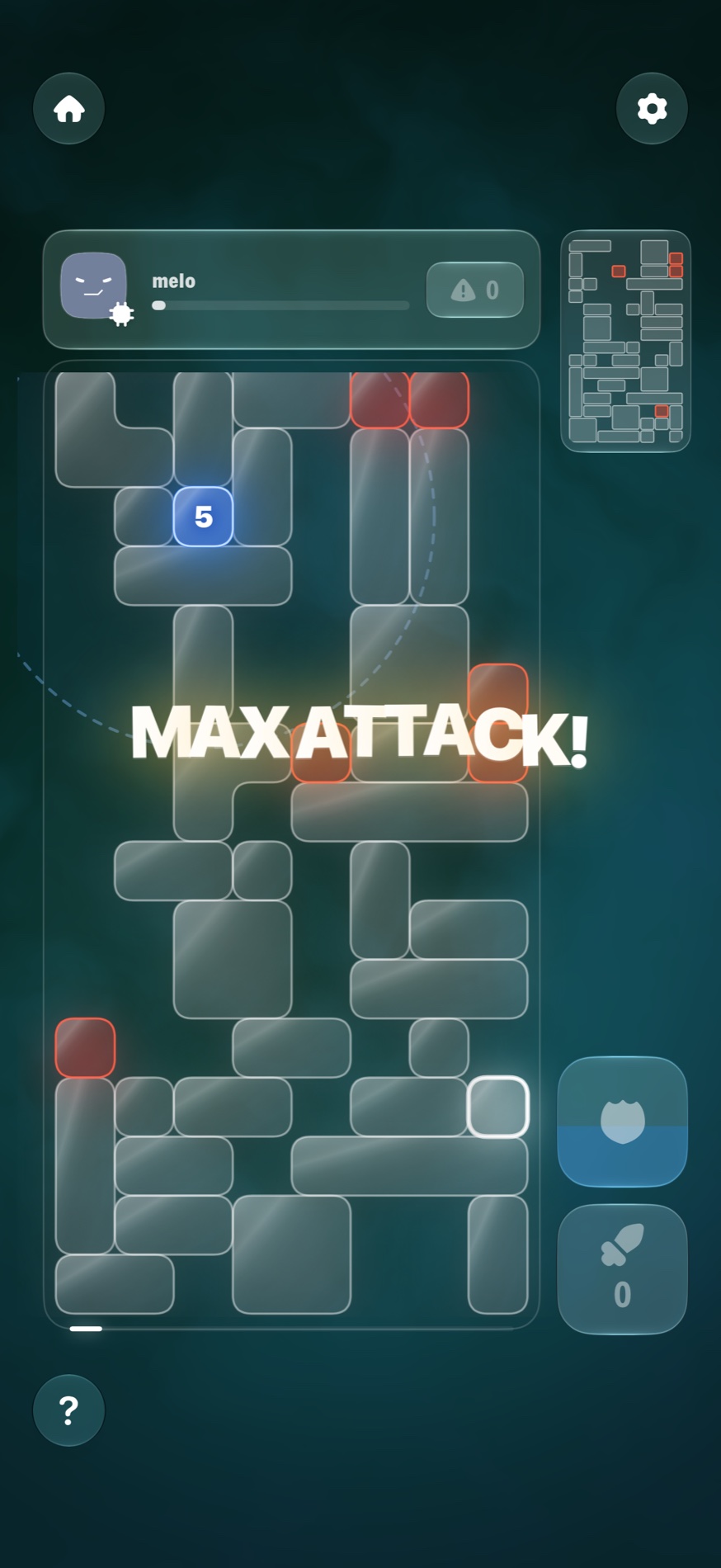 Maximum attack presentation during an Online Rival match